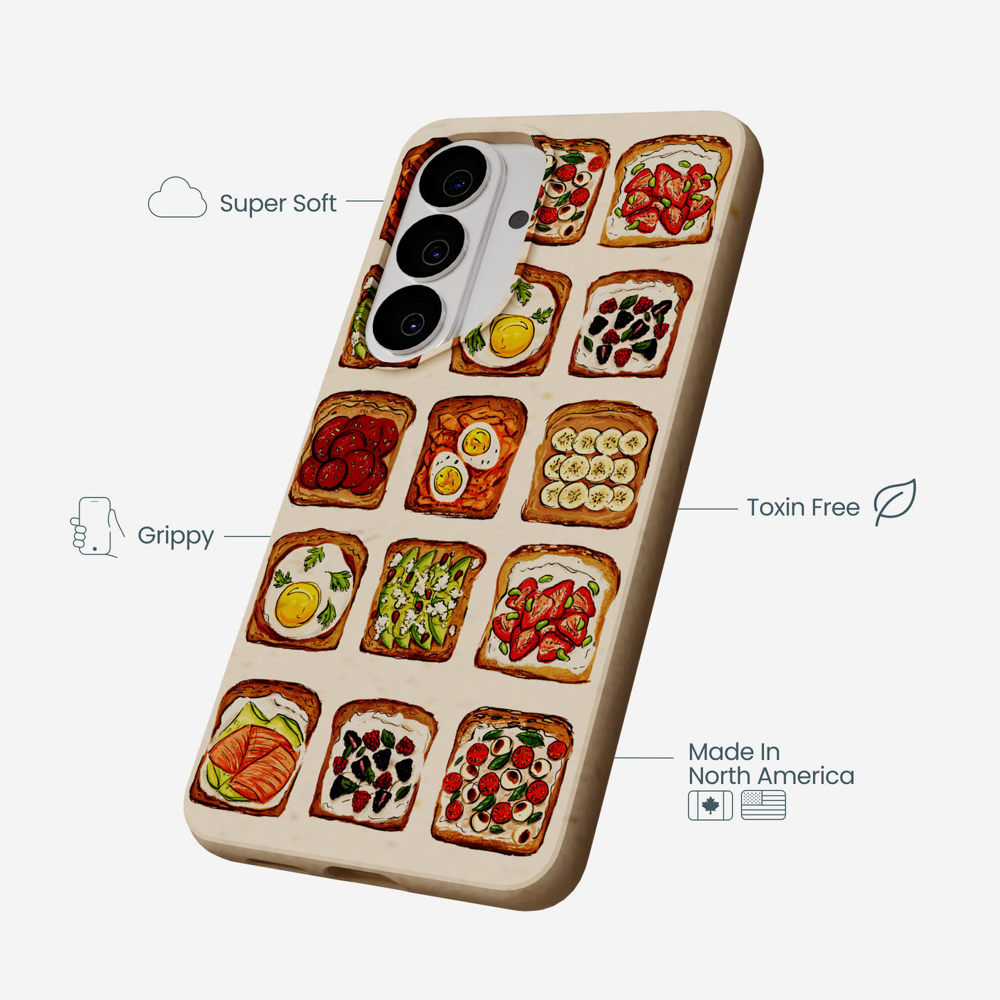 Seashell Toasted Samsung Galaxy S26 Case