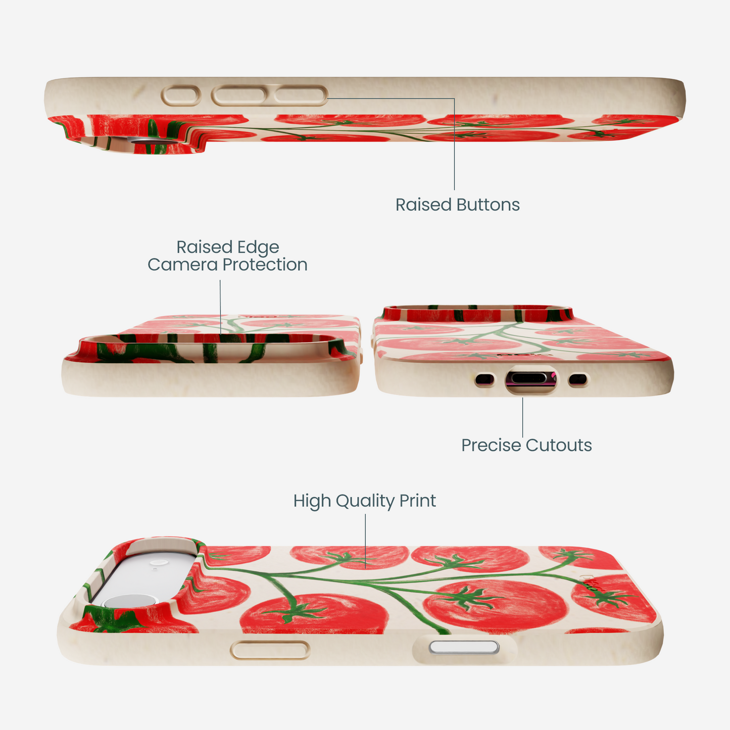 Seashell Tomato Tango iPhone Air Case