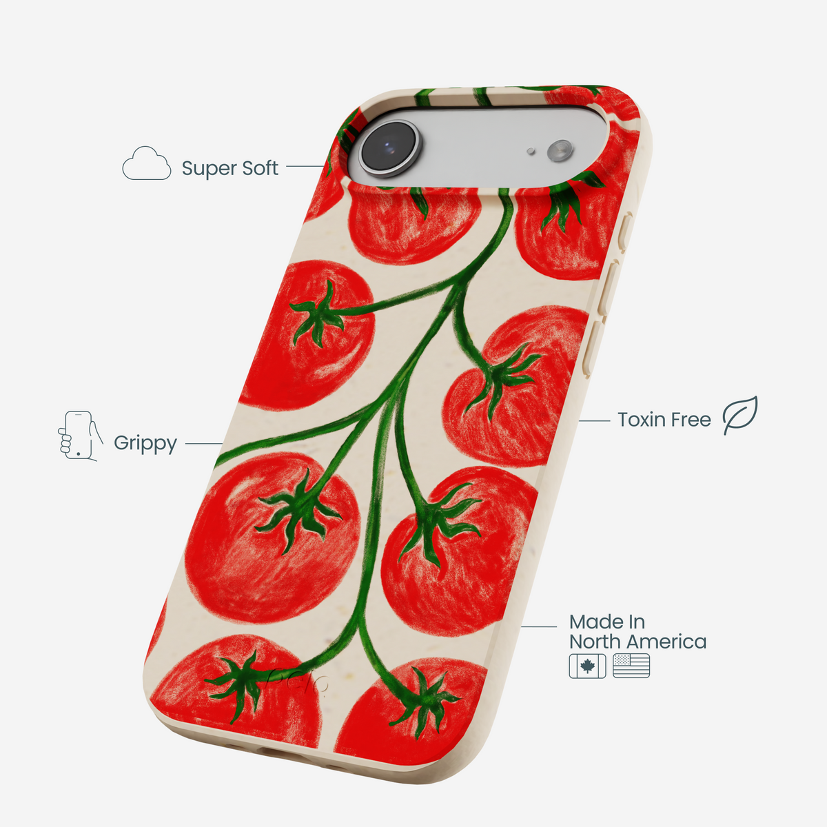 Seashell Tomato Tango iPhone Air Case
