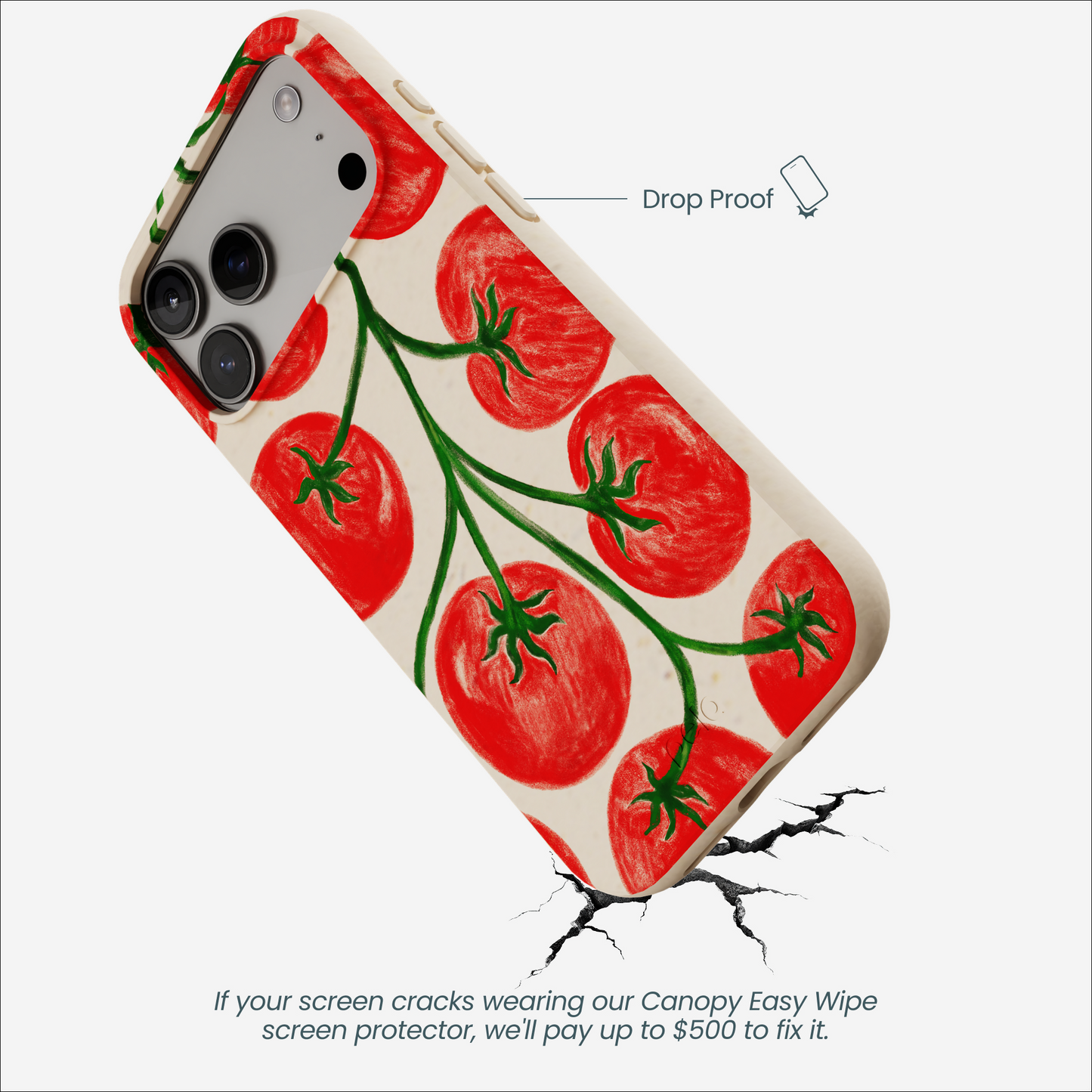 Seashell Tomato Tango iPhone 17 Pro Max Case