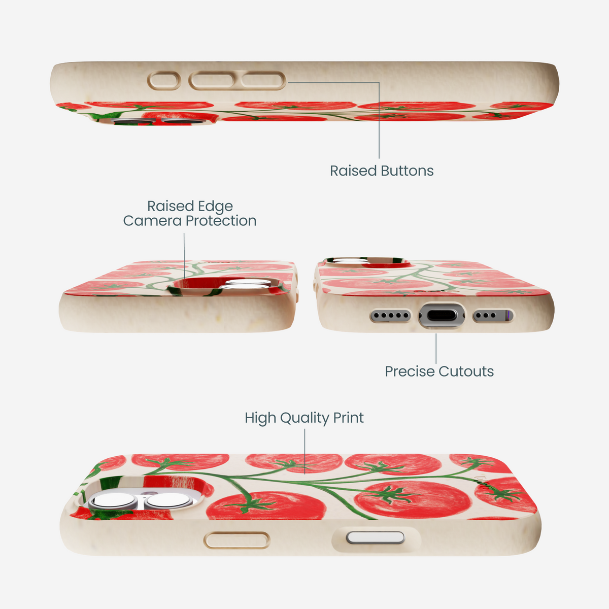 Seashell Tomato Tango iPhone 17 Case