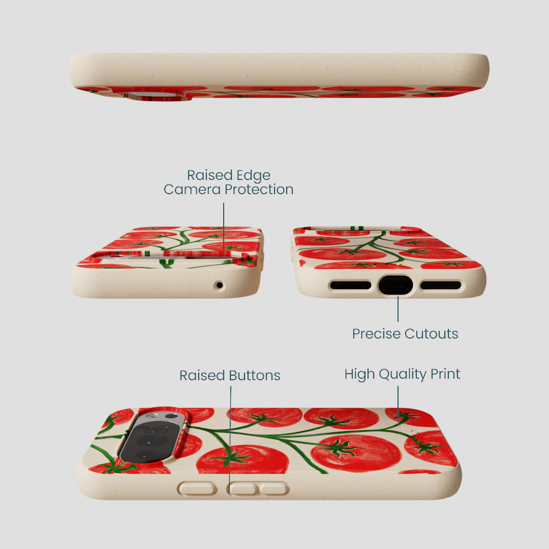 Seashell Tomato Tango Google Pixel 10/10 Pro Case