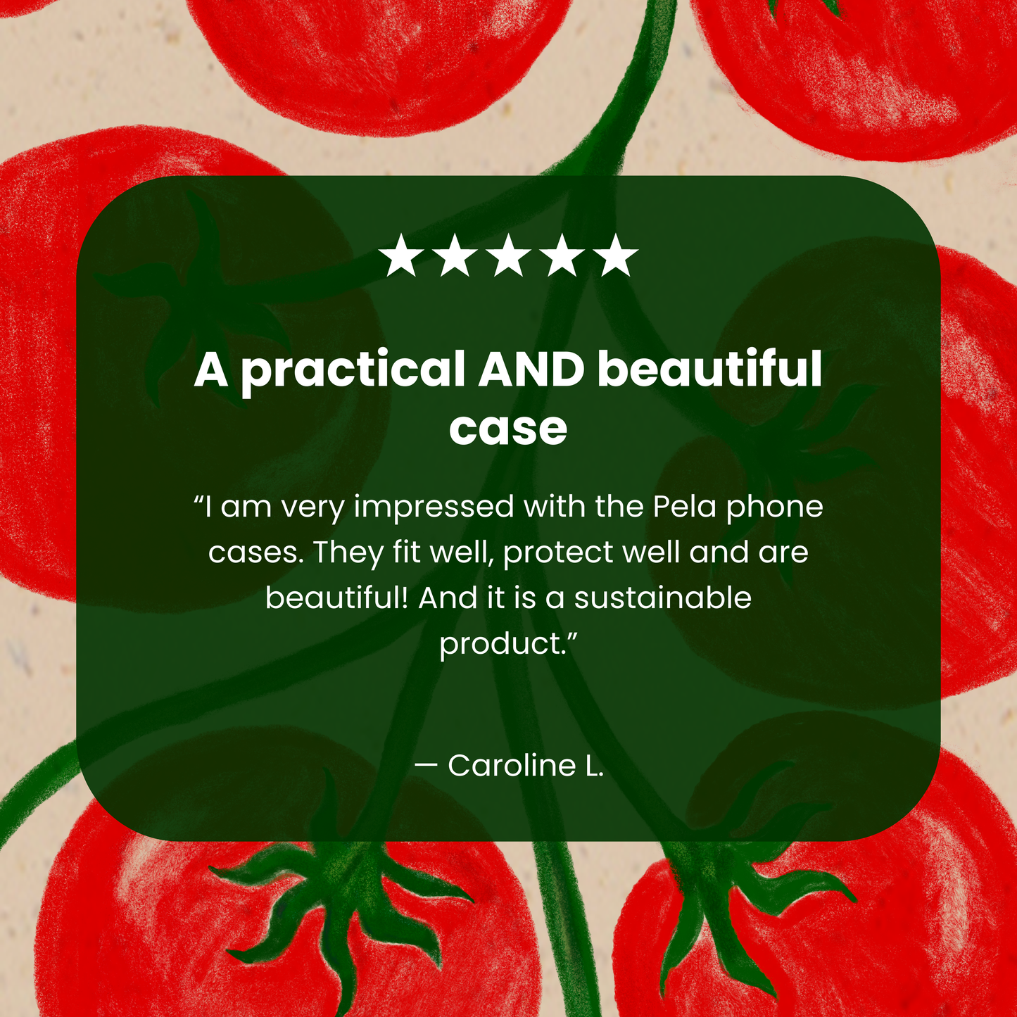 Seashell Tomato Tango iPhone 17 Pro Case