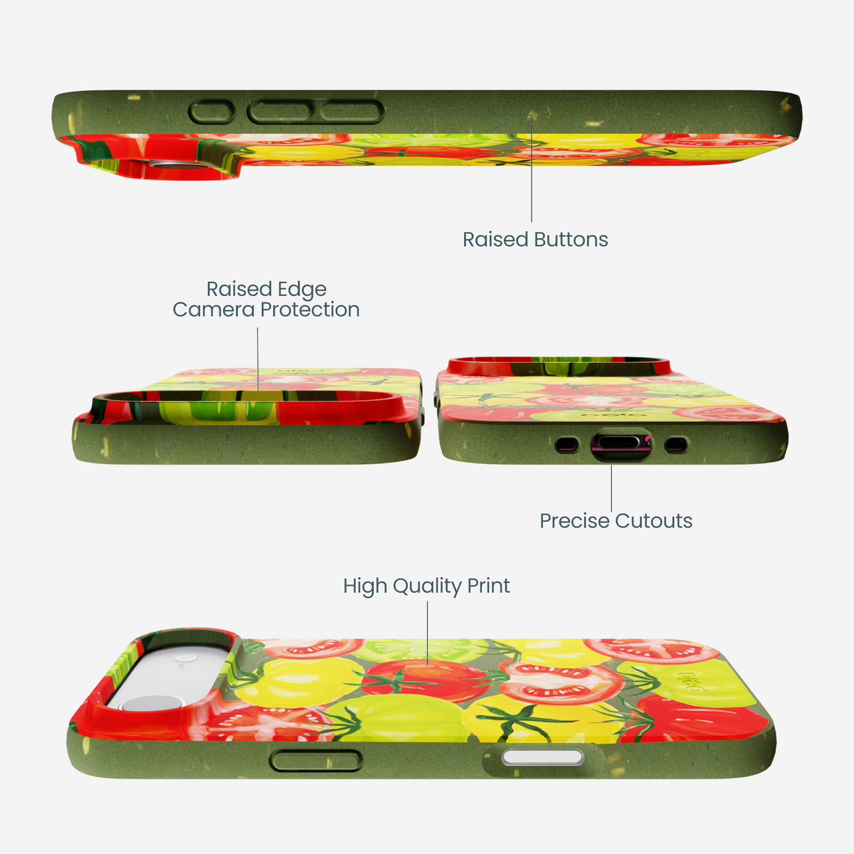 Forest Floor Tomato to Soup iPhone Air Case