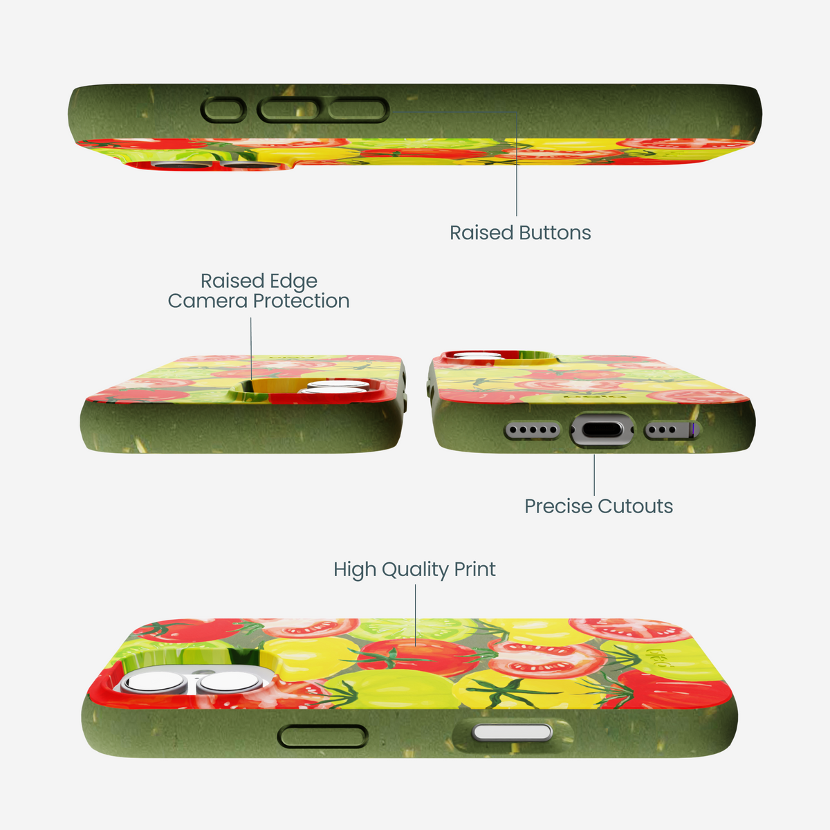 Forest Floor Tomato to Soup iPhone 17 Case