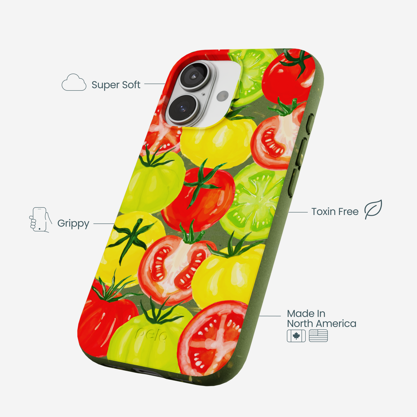 Forest Floor Tomato to Soup iPhone 17 Case