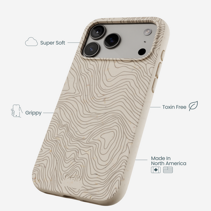 London Fog Trail Lines iPhone 17 Pro Max Case