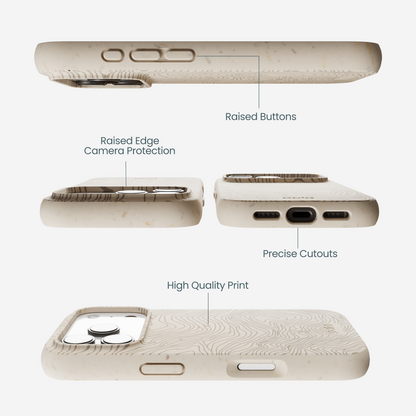 London Fog Trail Lines iPhone 17 Pro Case