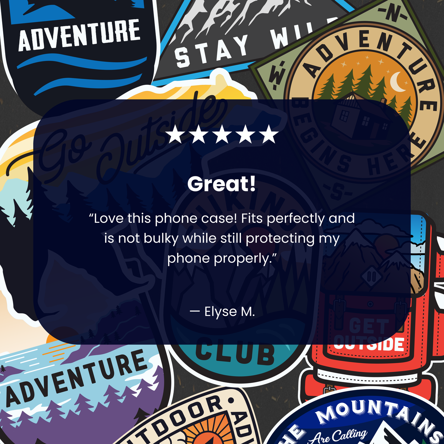 Black Trail Stickers Google Pixel 10a Case