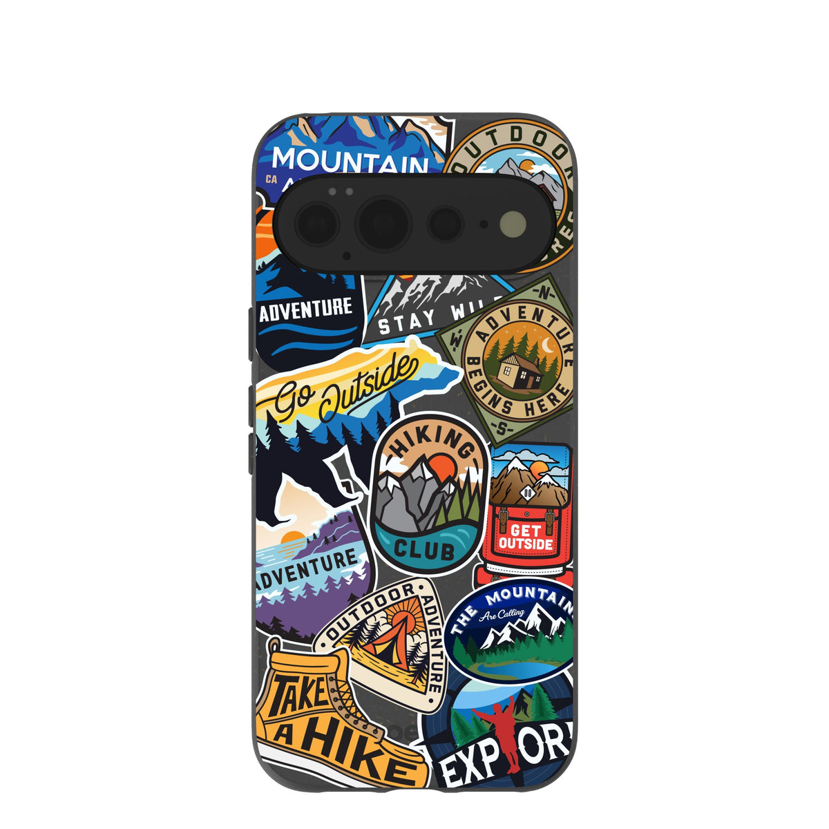 Black Trail Stickers Google Pixel 11 Pro XL Case