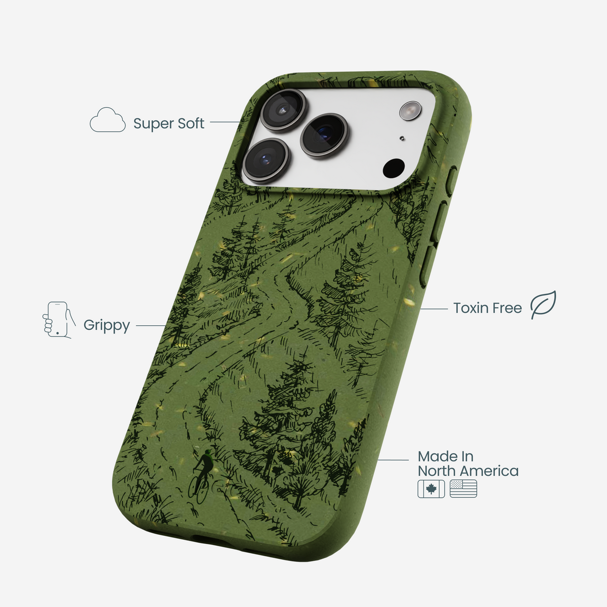 Forest Floor Trailbound iPhone 17 Pro Case