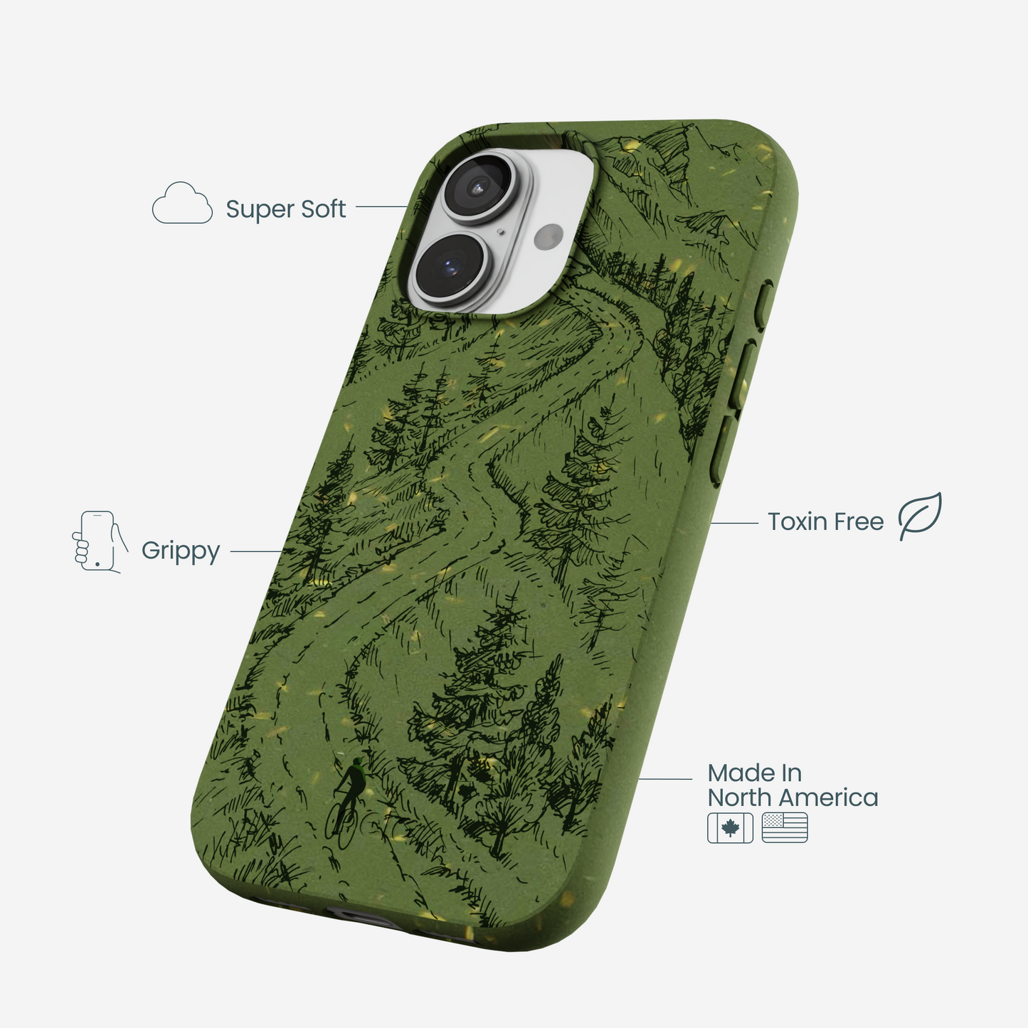 Forest Floor Trailbound iPhone 17 Case