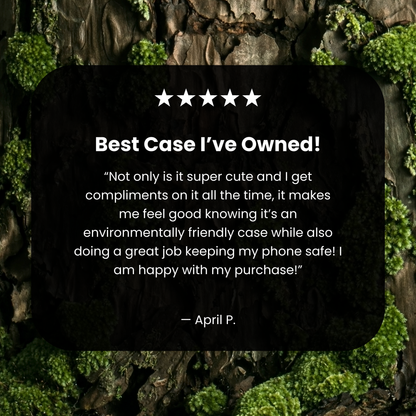 Black Tree Bark iPhone 17 Pro Case