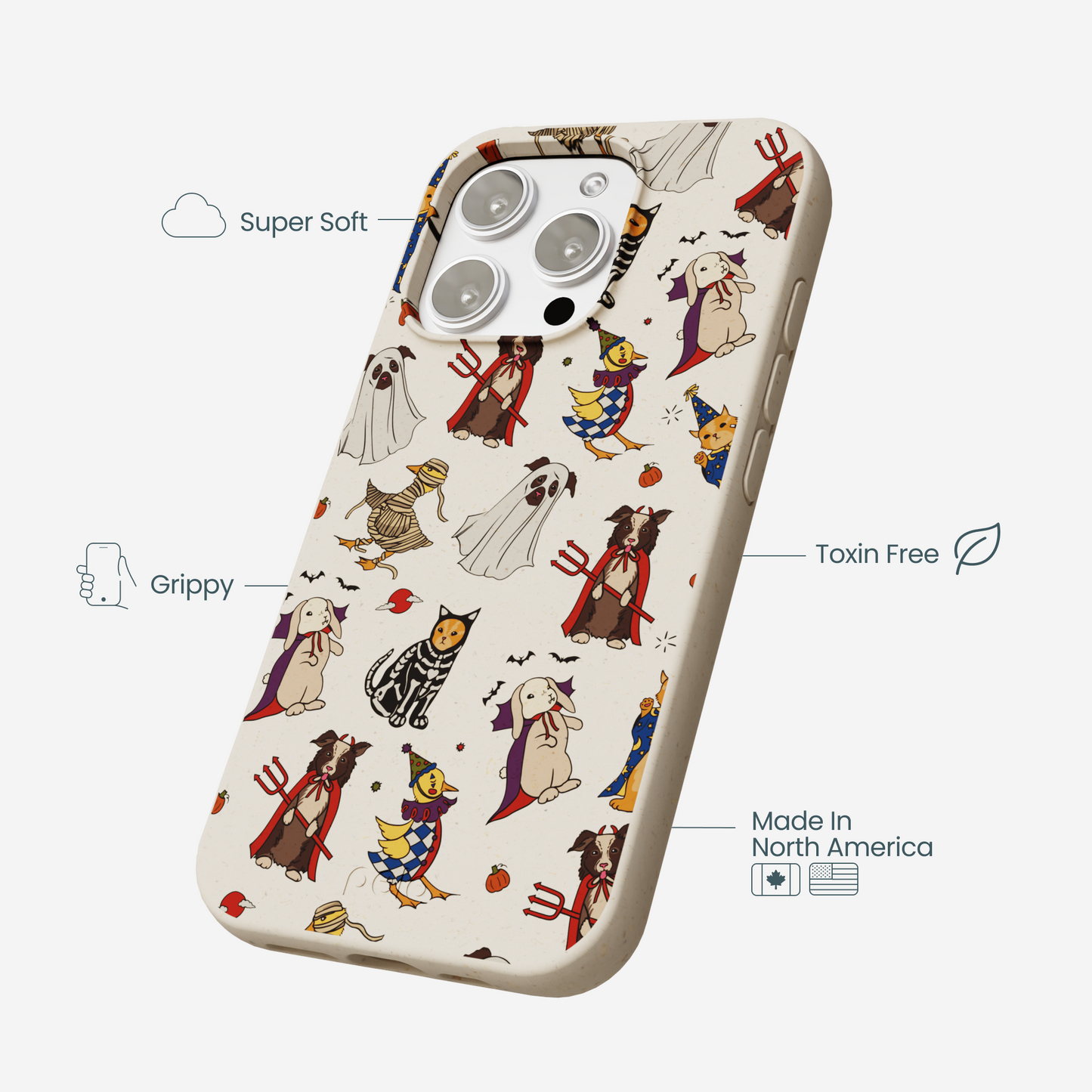 London Fog Trick-or-Treat iPhone 16 Pro Max Case