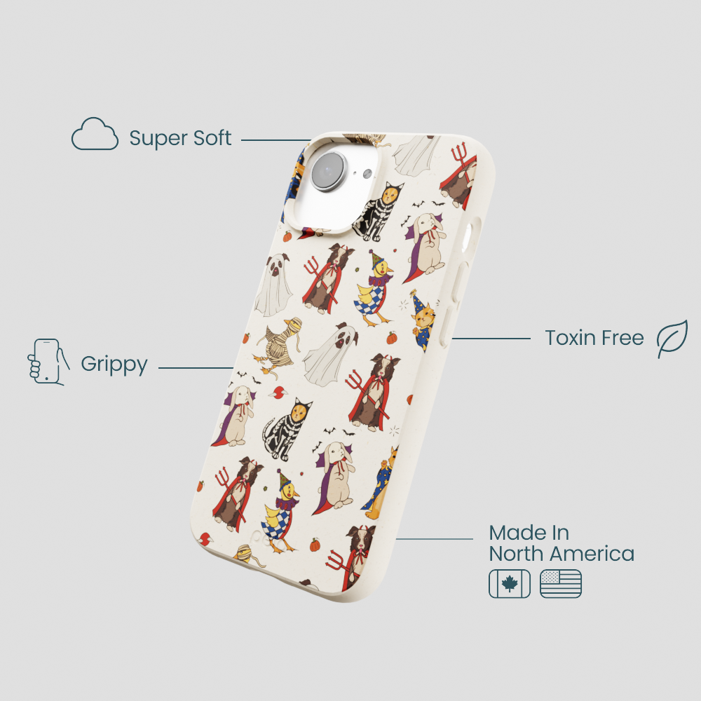 London Fog Trick-or-Treat iPhone 16e/17e Case