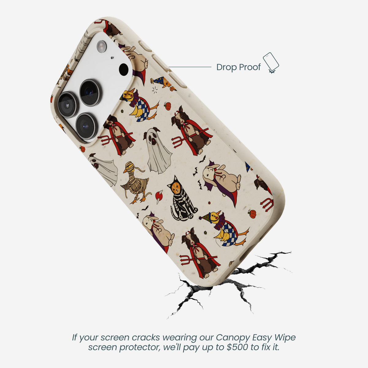 London Fog Trick-or-Treat iPhone 17 Pro Case