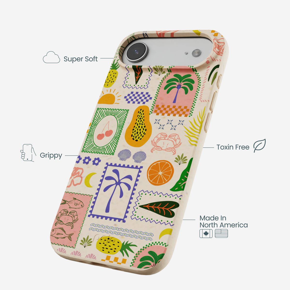 Seashell Tropic Muse iPhone Air Case