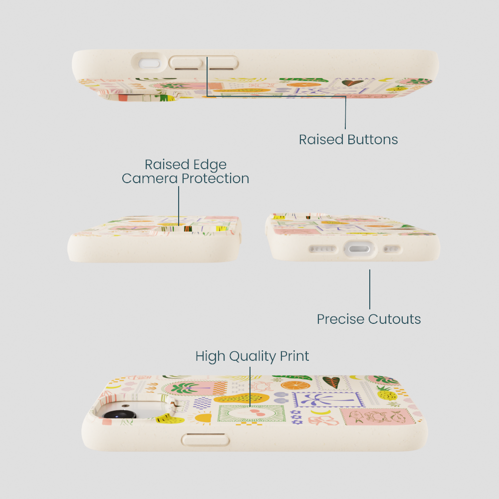 Seashell Tropic Muse iPhone 16e/17e Case