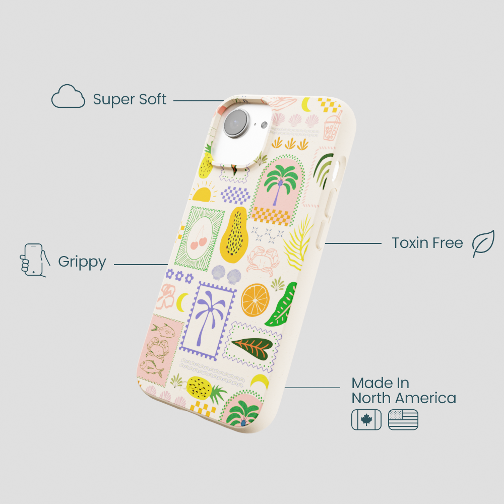 Seashell Tropic Muse iPhone 16e/17e Case