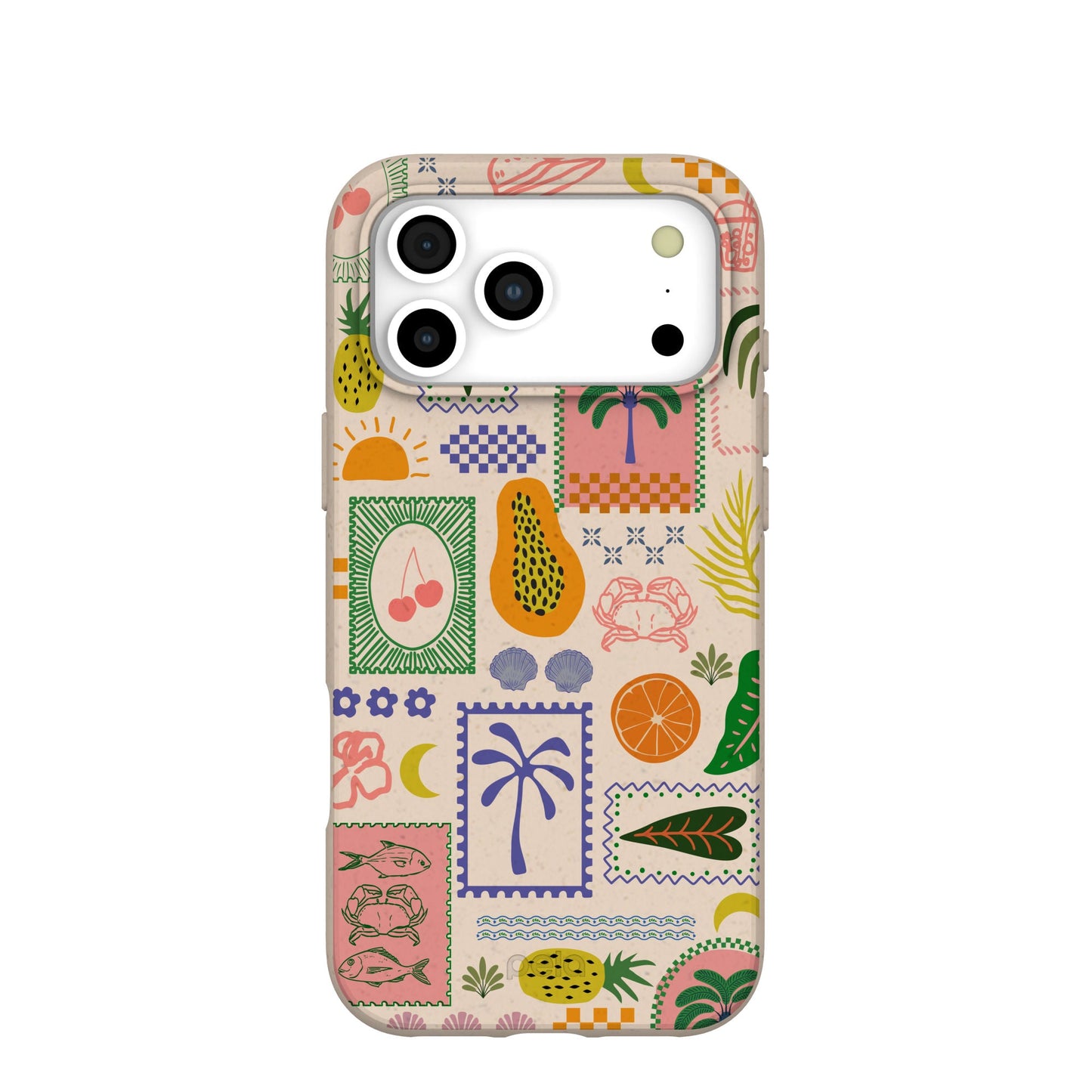 Seashell Tropic Muse iPhone 17 Pro Max Case