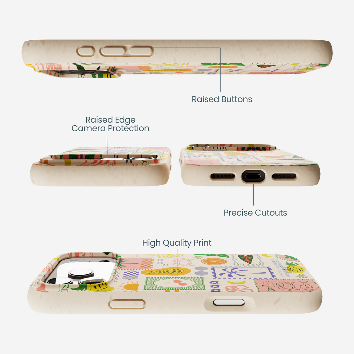 Seashell Tropic Muse iPhone 17 Pro Max Case