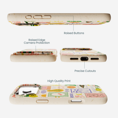 Seashell Tropic Muse iPhone 17 Pro Max Case