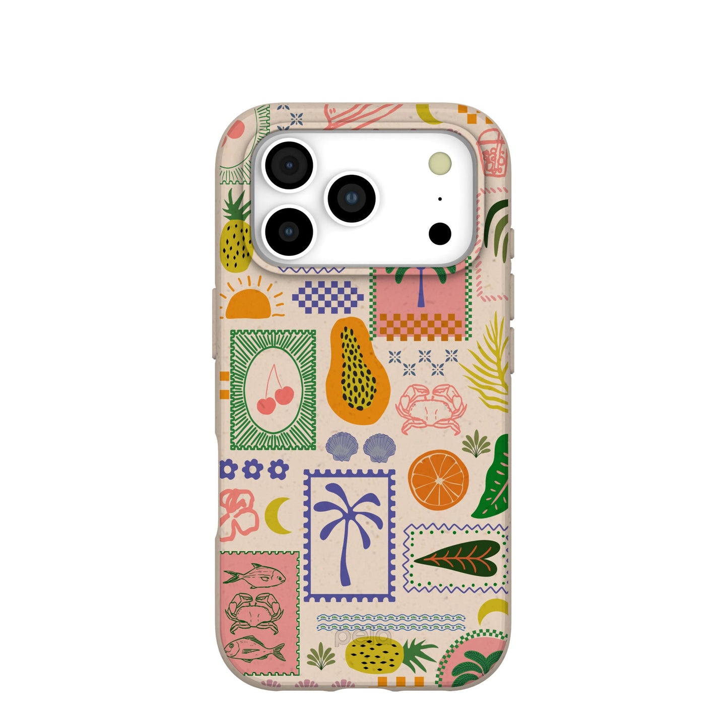 Seashell Tropic Muse iPhone 17 Pro Case
