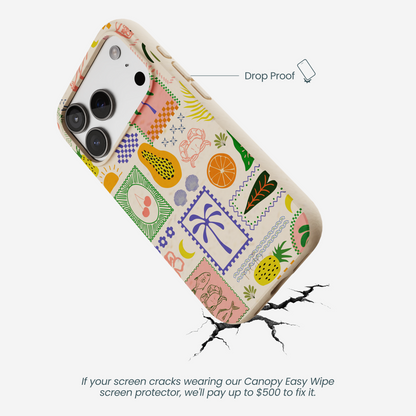 Seashell Tropic Muse iPhone 17 Pro Case