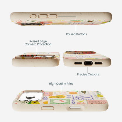Seashell Tropic Muse iPhone 17 Pro Case