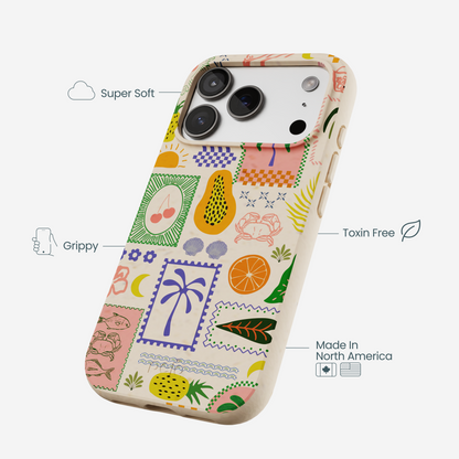 Seashell Tropic Muse iPhone 17 Pro Case