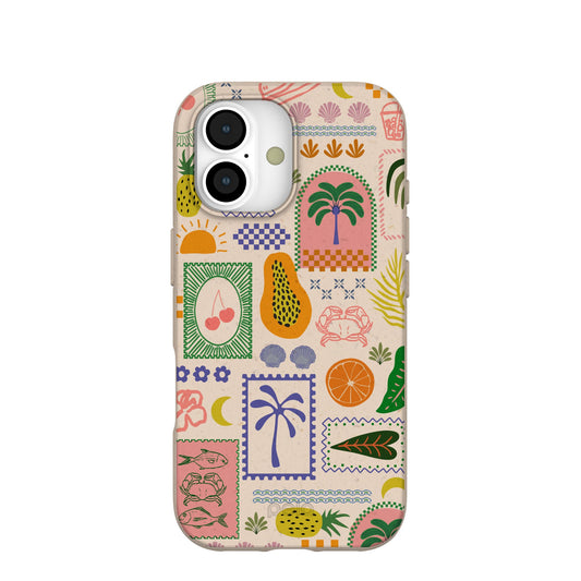 Seashell Tropic Muse iPhone 17 Case