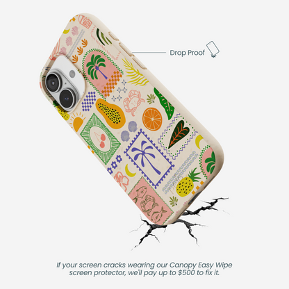 Seashell Tropic Muse iPhone 17 Case