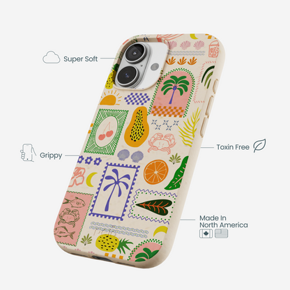 Seashell Tropic Muse iPhone 17 Case