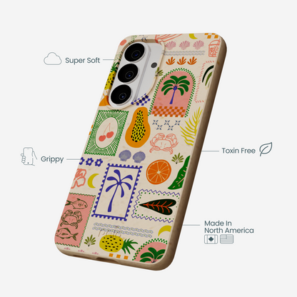Seashell Tropic Muse Samsung Galaxy S26 Case