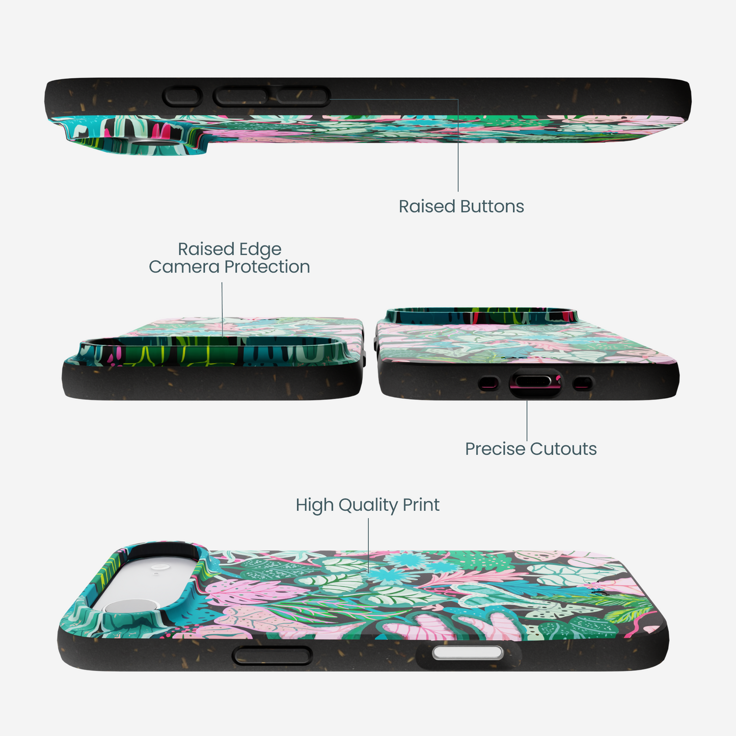 Black Tropic Noir iPhone Air Case