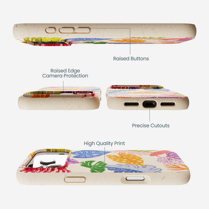 Seashell Tropical Cheer iPhone 17 Pro Max Case