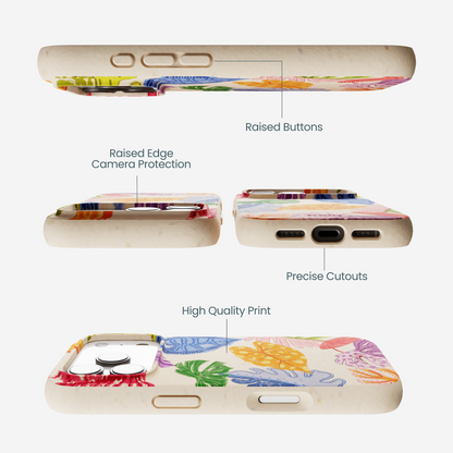 Seashell Tropical Cheer iPhone 17 Pro Case