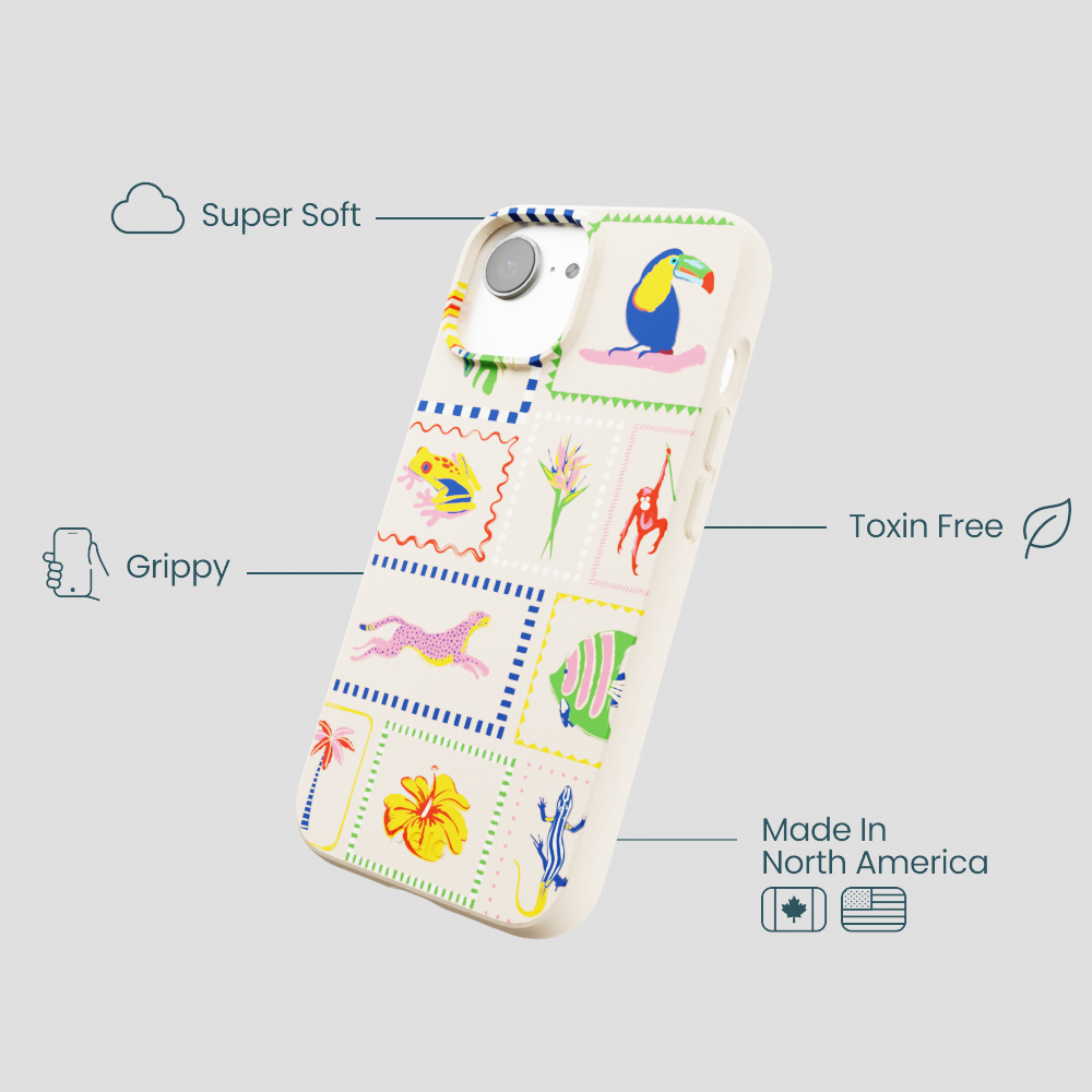 Seashell Tropical Paradise iPhone 16e/17e Case
