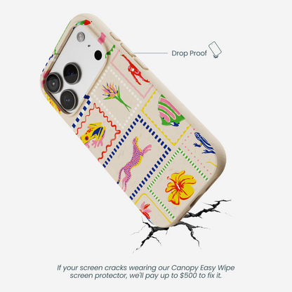 Seashell Tropical Paradise iPhone 17 Pro Case