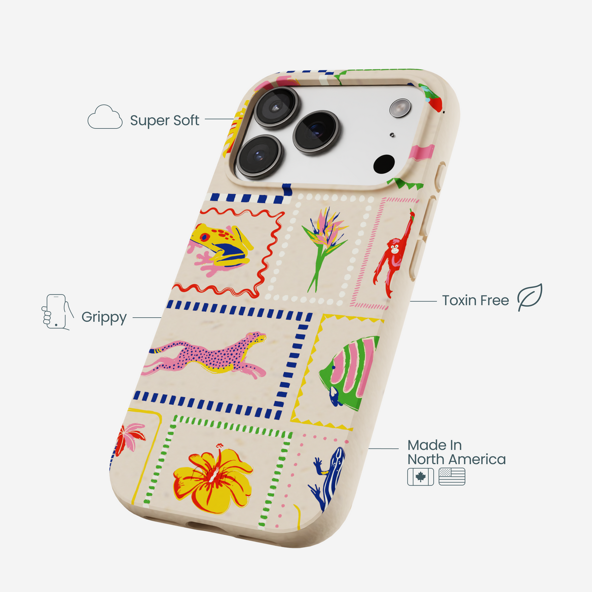 Seashell Tropical Paradise iPhone 17 Pro Case