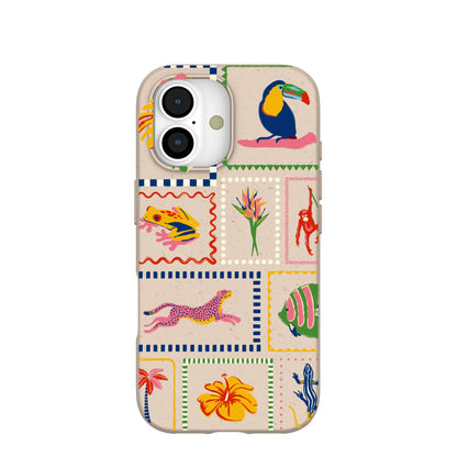 Seashell Tropical Paradise iPhone 17 Case