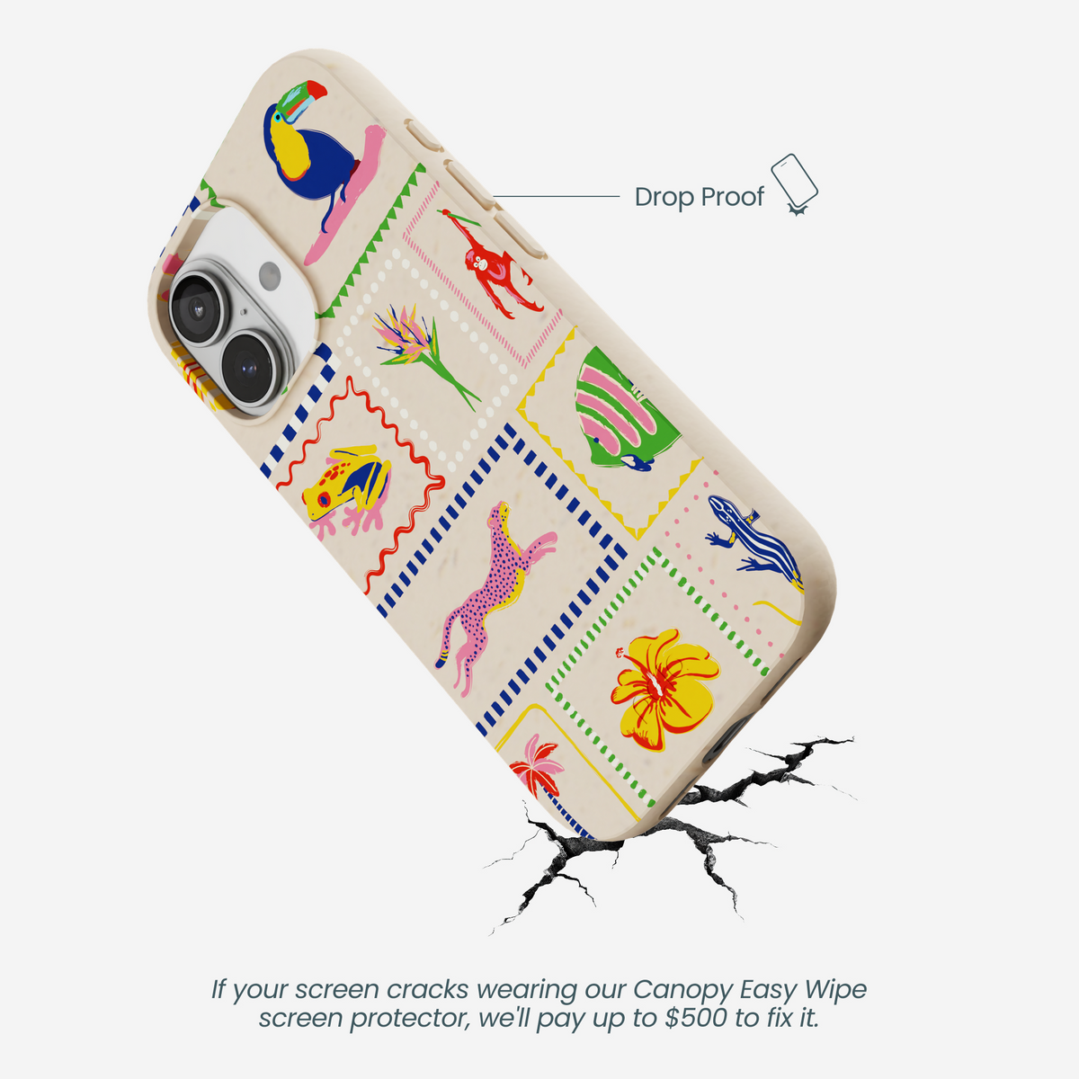 Seashell Tropical Paradise iPhone 17 Case
