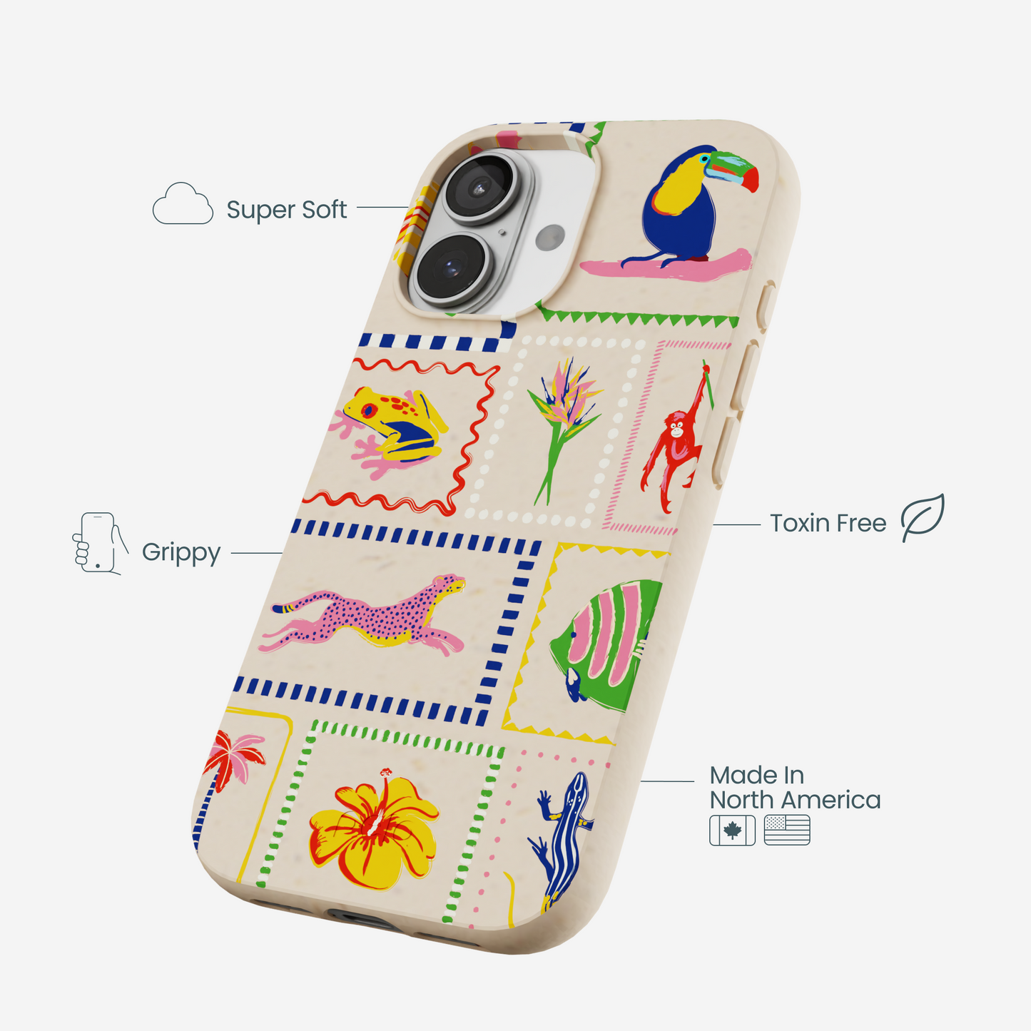 Seashell Tropical Paradise iPhone 17 Case