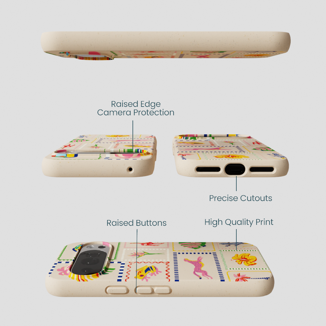Seashell Tropical Paradise Google Pixel 10/10 Pro Case