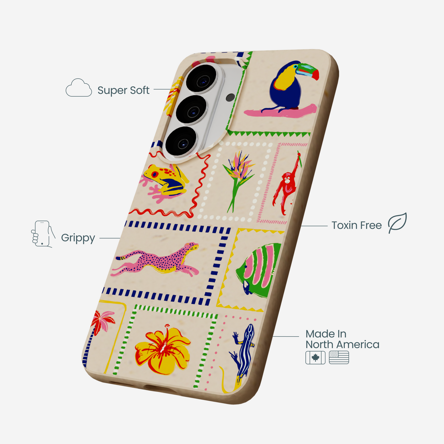 Seashell Tropical Paradise Samsung Galaxy S26 Case