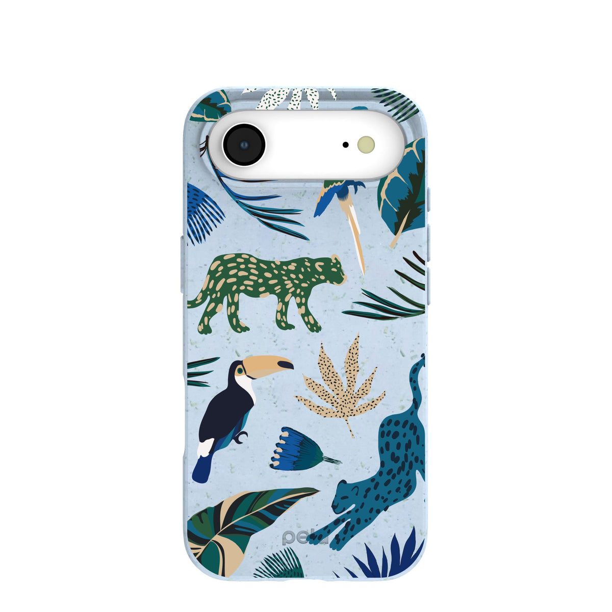 Powder Blue Tropical Rainforest iPhone Air Case