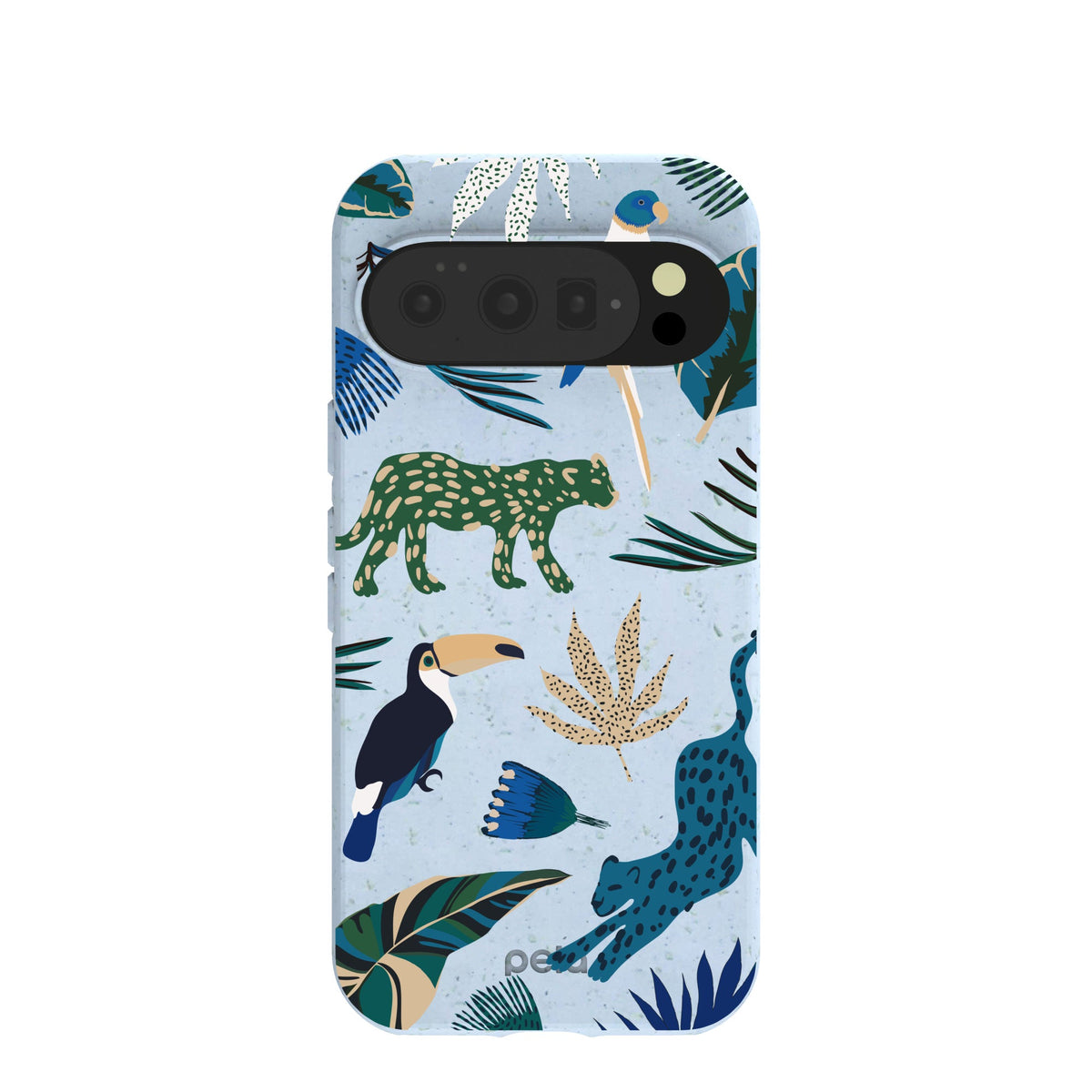 Powder Blue Tropical Rainforest Google Pixel 10/10 Pro Case
