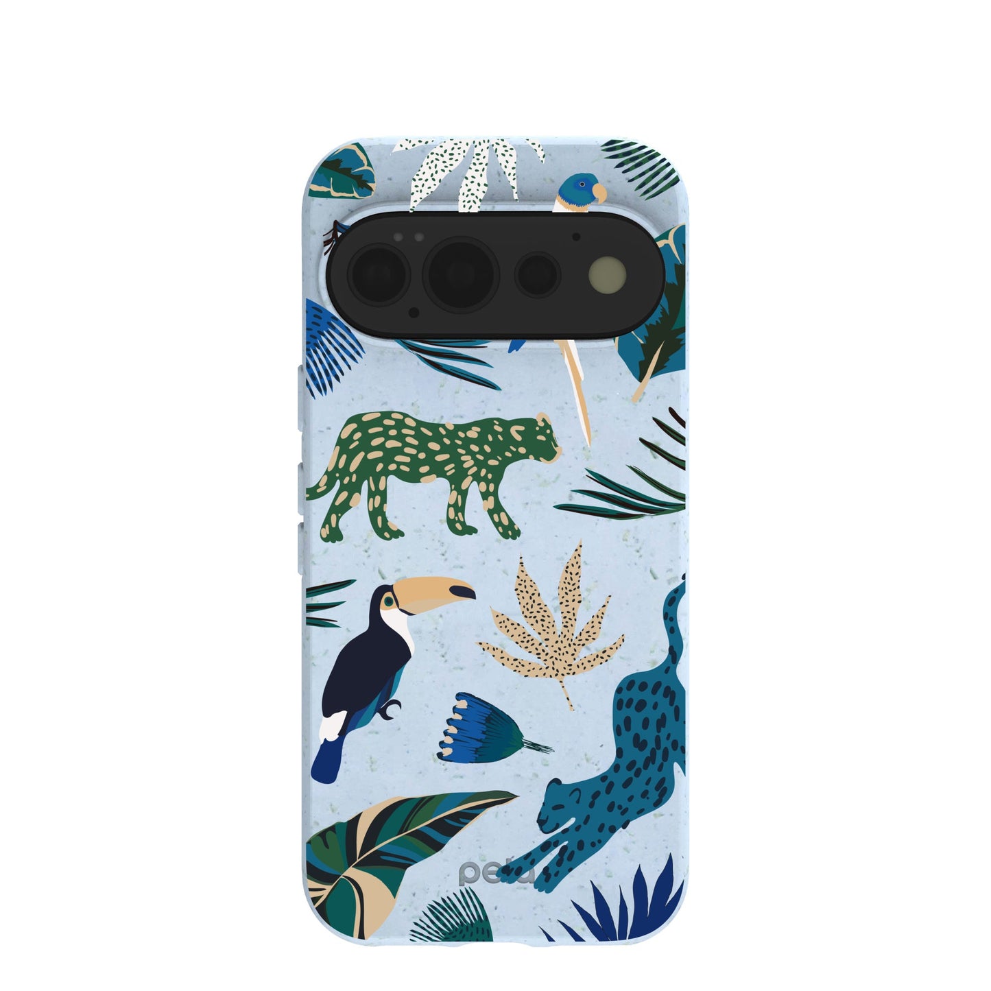 Powder Blue Tropical Rainforest Google Pixel 11 Pro Case
