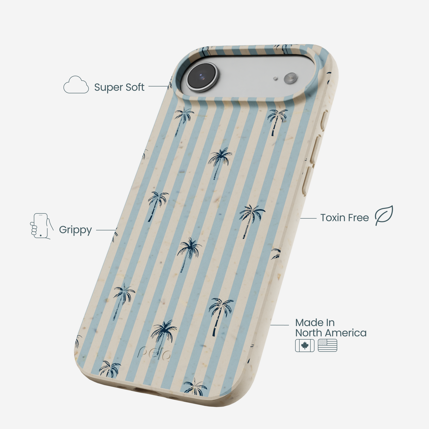London Fog Tropical Stripes iPhone Air Case