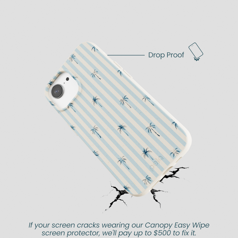 London Fog Tropical Stripes iPhone 16e/17e Case